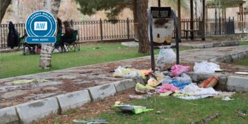 Pirsgirêka paqjiyê li her navçeyê heye: Bêgirî di bin gilêşê de maye