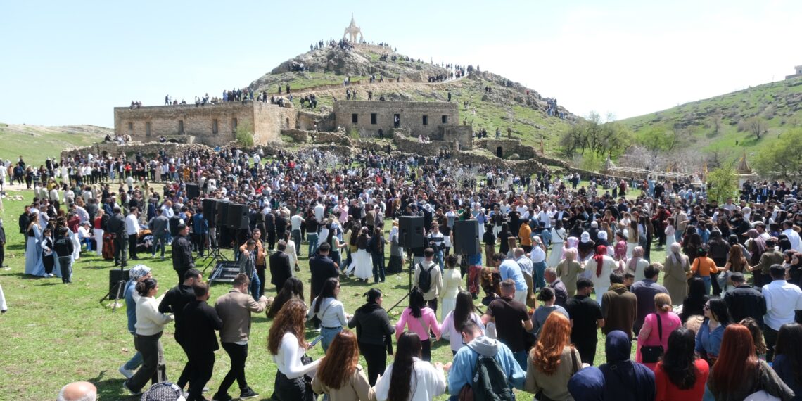 Li Hezex, Midyad û Wêranşarê Çarşema Serê Nîsanê hate pîrozkirin