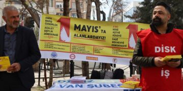 Siyasetmedarên Wanê gel vexwend çalakiya 1ê Gulanê