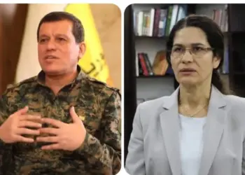 Îlham Ehmed û Mazlûm Ebdî li Şamê ne