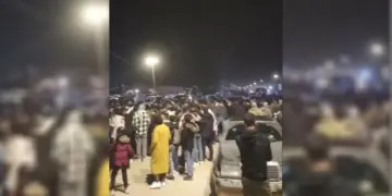 Karwanê Efrîniyan bi coş hate pêşwazîkirin