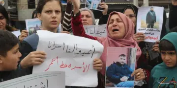 Li Qamişloyê çalakiya ji bo dîlgirtiyan