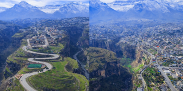 Bi hatina biharê Rewanduz bi rengê kesk xemilî