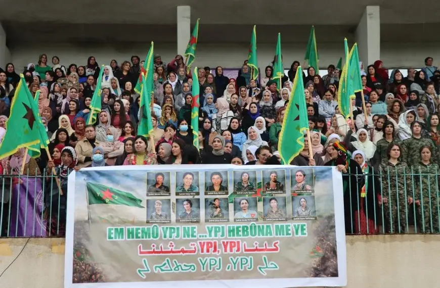 Ji rêxistinên jinan kampanyaya piştgiriya YPJê: Divê wekî hêzek fermî bê nasîn