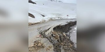 Ji ber baranê li Colemêrgê rê hilweşiya