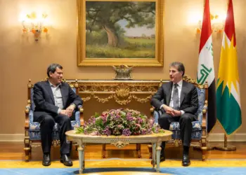 Mazlum Ebdî Hewlêr de Nêçîrvan Barzanî reyde pêvînayîş viraşt