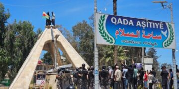 Xelkê Hesekê çalakiya ji bo tabeleya bi Kurdî didomîne