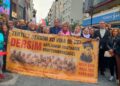 Terteleya Dêrsîmê li Îzmîrê hate şermezarkirin