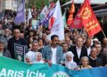 Li Enqereyê meşa ji bo aştiyê: Aştî gavên werêkî dixwaze