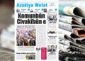Azadiya Welat bi manşeta ‘Komunbûn civakîbûn e’ derket
