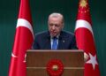 Erdogan li ser pêvajoyê tu tişt negot