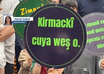 Şaredarîyanê Amedî de cayê kirmanckî hema hema çin o!