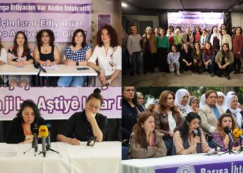 Ji înîsiyastîfa jinan daxuyaniyên ‘Em di Aştiyê de israr dikin’