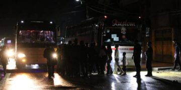 Koma 6emîn a koçberên Efrînê ji bo vegerê bi rê ket