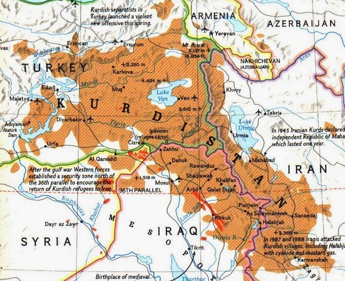 Sînorên Qesra Şîrînê dê bi Neteweya Demokratîk bêwate bibin