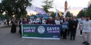 Li Sêrtê meşa ji bo aştiyê: Dem dema gavavêtinê ye