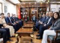 Waliyên Hewlêr û Dihokê serdana Şaredariya Amedê kirin