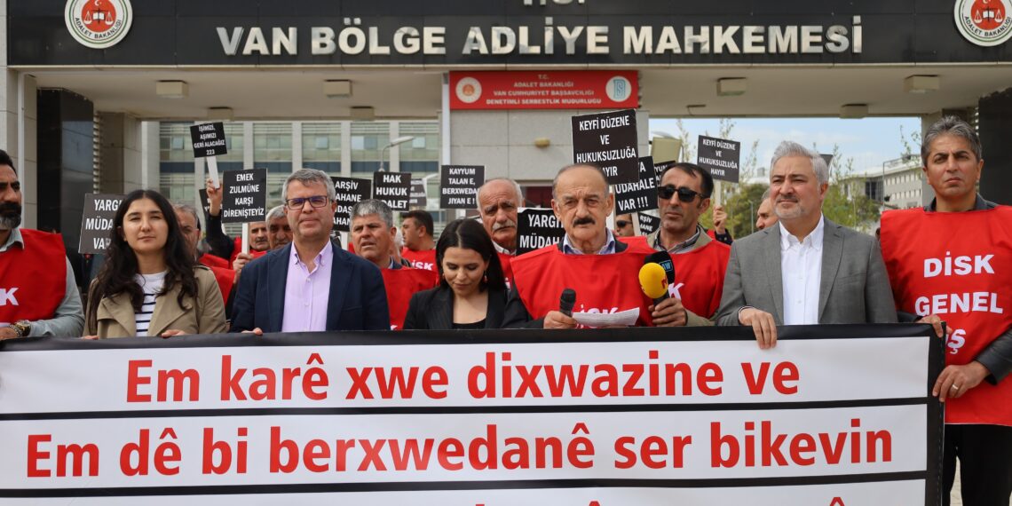 Berxwedana 223 karkerên di roja 289an de ye: Li dijî vîna gelê Wanê heqaret e