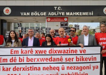 Berxwedana 223 karkerên di roja 289an de ye: Li dijî vîna gelê Wanê heqaret e