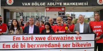 Berxwedana 223 karkerên di roja 289an de ye: Li dijî vîna gelê Wanê heqaret e