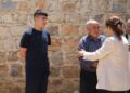 Îlham Ehmed koçberên vegerîn Efrînê ziyaret kirin