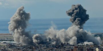 Artêşa İsraîlî Beyrûd bombarduman kerd