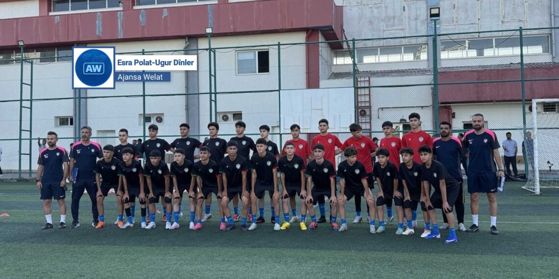 Antrenorê Amedsporê: Em dixwazin zarok di futbolê de pêş bikevin