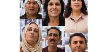 Hunermendanê TEV-ÇANDî şar dawetê Mîtînganê Azadîye kerd