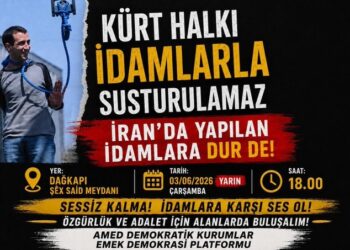 Amed de vera dardekerdişan vengdayîş: Bêveng memanê!