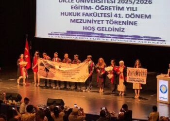 Wendekarê Unîversîteya Dîcle bi sloganê ‘Biciwîyo xoverdayîşê ciwanan’ mezun bîyî