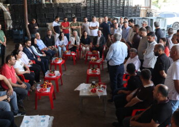 Çîgdem Kiliçgun Ûçar li Cizîrê û Hezexê bi gel re civiya