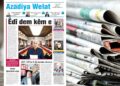 Azadiya Welat bi manşeta ‘Êdî dem kêm e’ derket