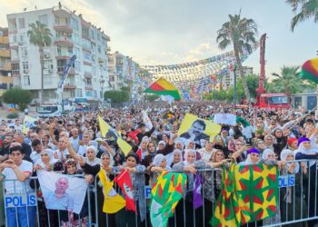 Mitîngên Azadiyê li Wan û Mêrsînê bi coşek mezin destpê kirin