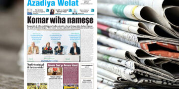 Azadiya Welat bi manşeta ‘Komar wiha nameşe’ derket