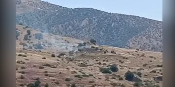 Ji ber topbarana leşkeran şewat derket