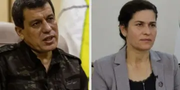 Îlham Ehmed û Mazlum Ebdî Jean-Noel Barrot reyde ameyî têhet