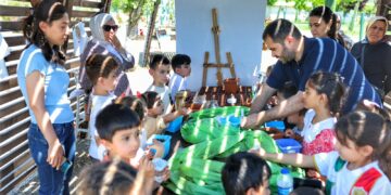 Şaredariyê ji bo zarokan kargehên perwerdehiya ekolojîk pêk anî
