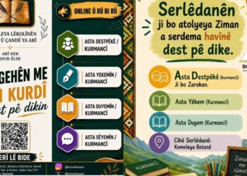 ARÎ-DER û BOTAN-DERî de muracatanê kursanê ziwanî dest pêkerd