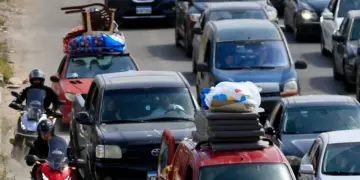 Başûrê Libnanê ber bi Beyrûdê ve koç dike